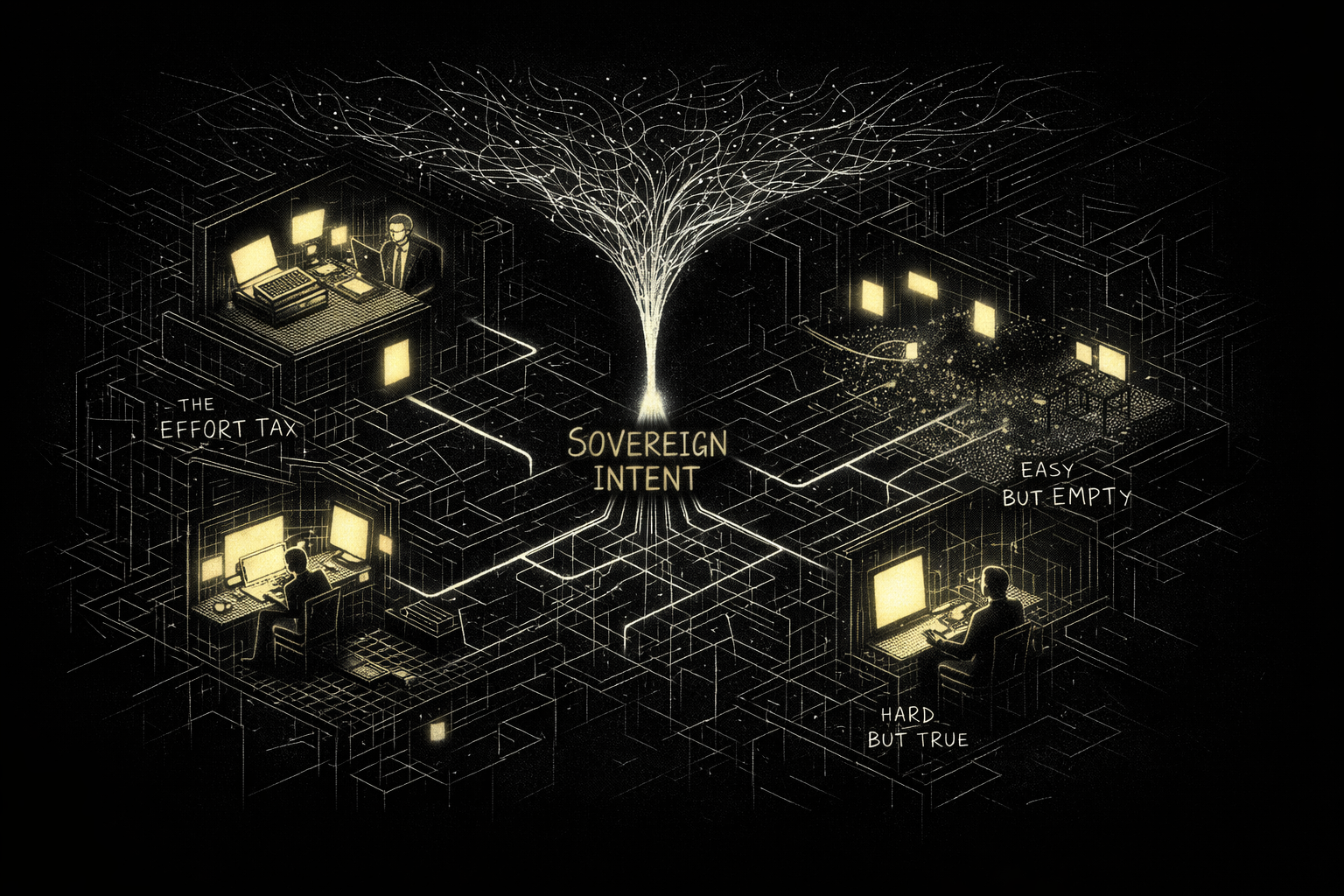 The Pinhole and the Flood